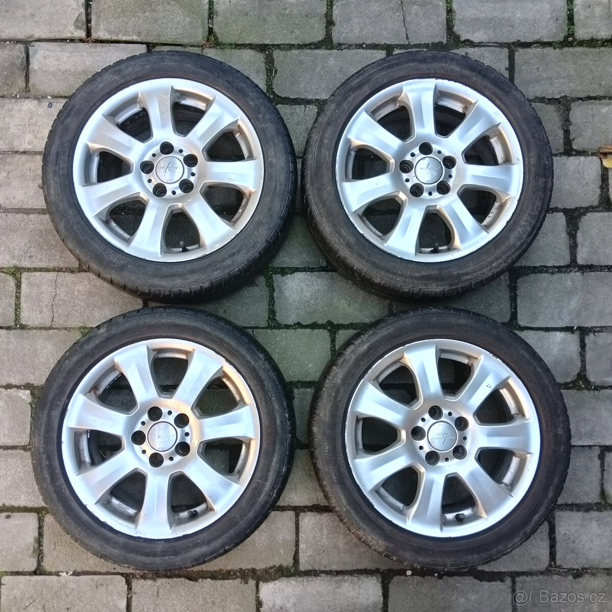 Ráfky - disky elektrony ATS 6,5Jx15H2 + pneu 195/50/15