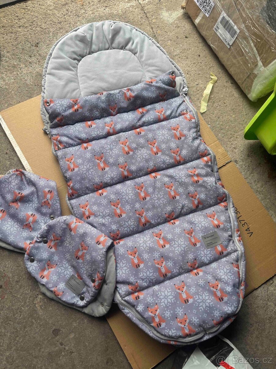 ZIMNÍ TEPLÝ FUSAK X-LANDER+RUKÁVNÍKY