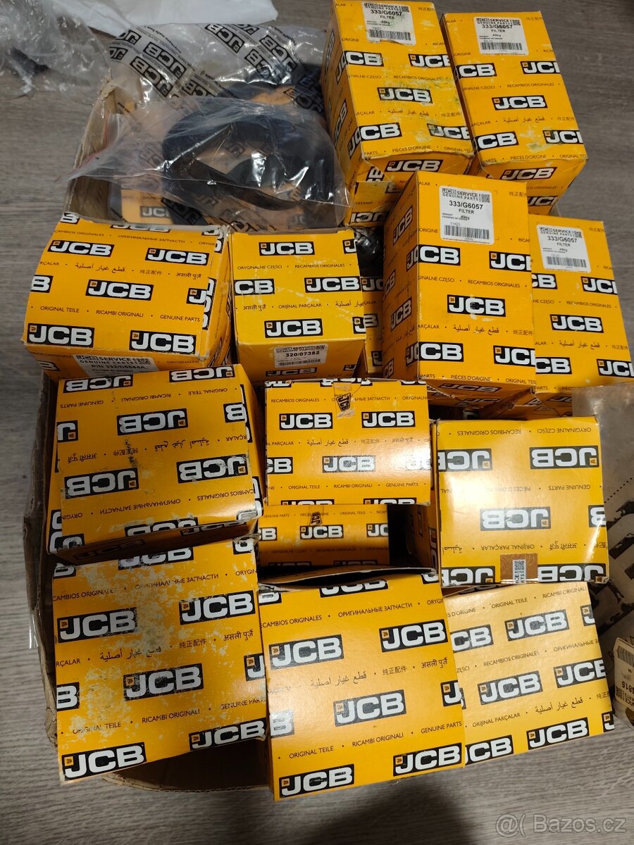 Filtry originál JCB