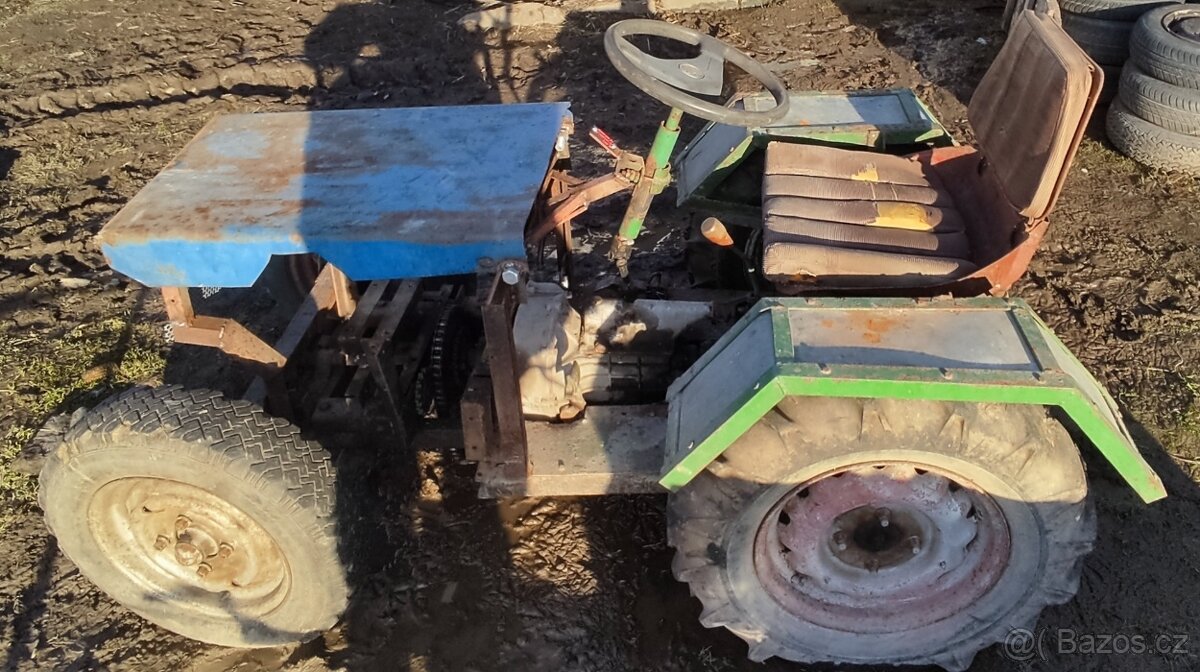 Malotraktor domácí výroby