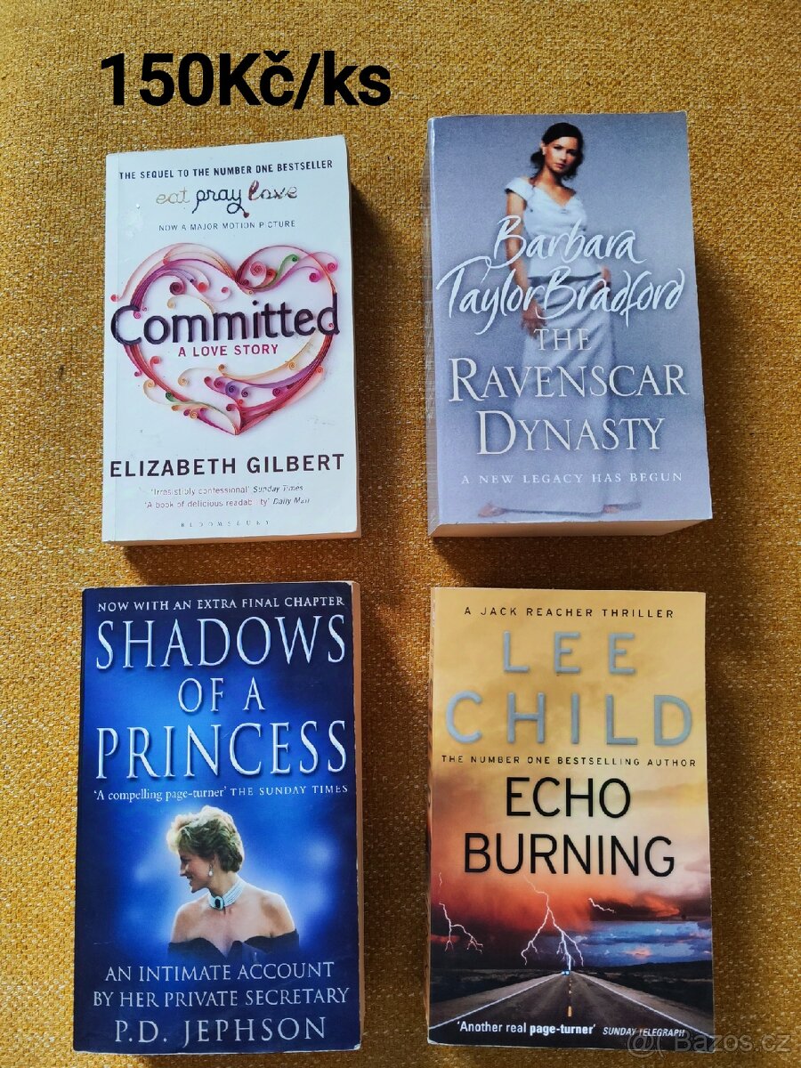 Knížky v angličtině