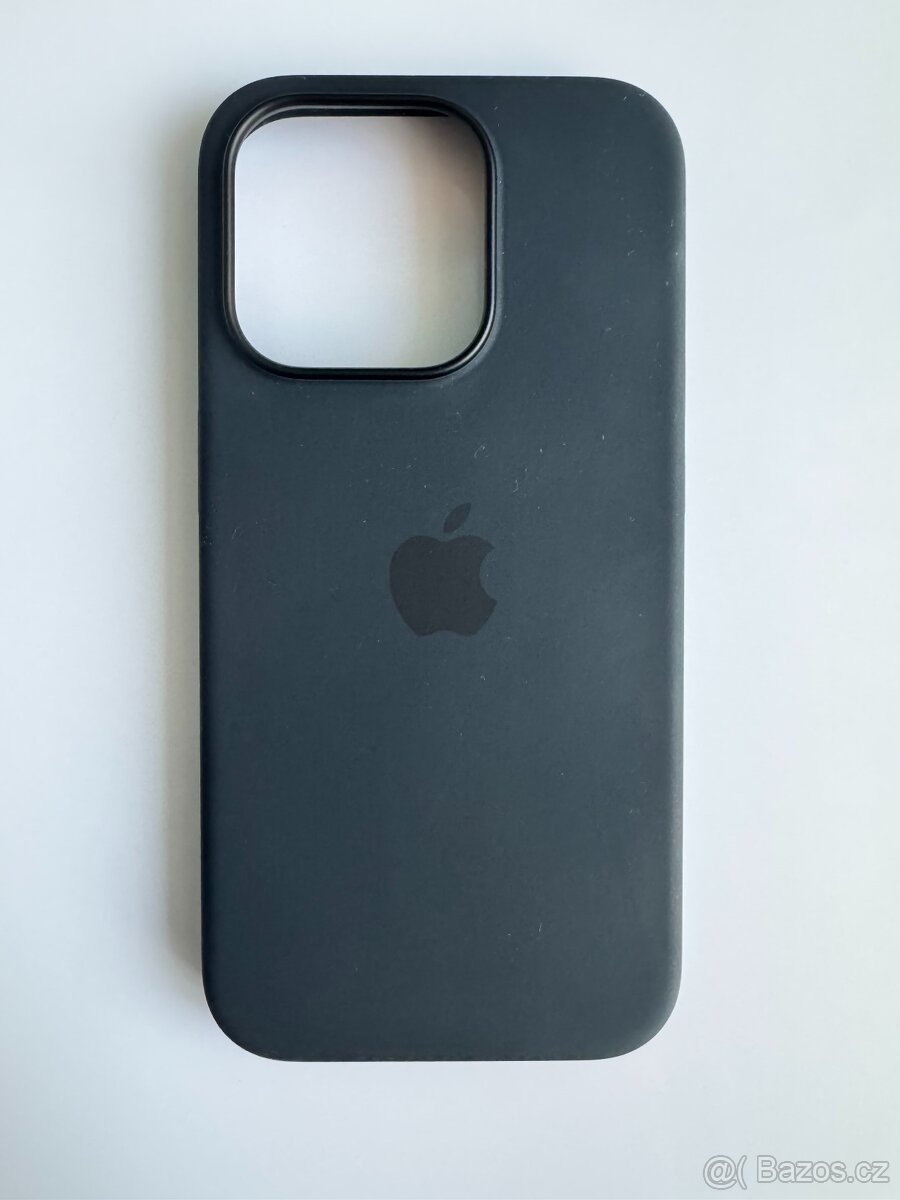 Apple iPhone 15 Pro Silikonový kryt s MagSafe černý