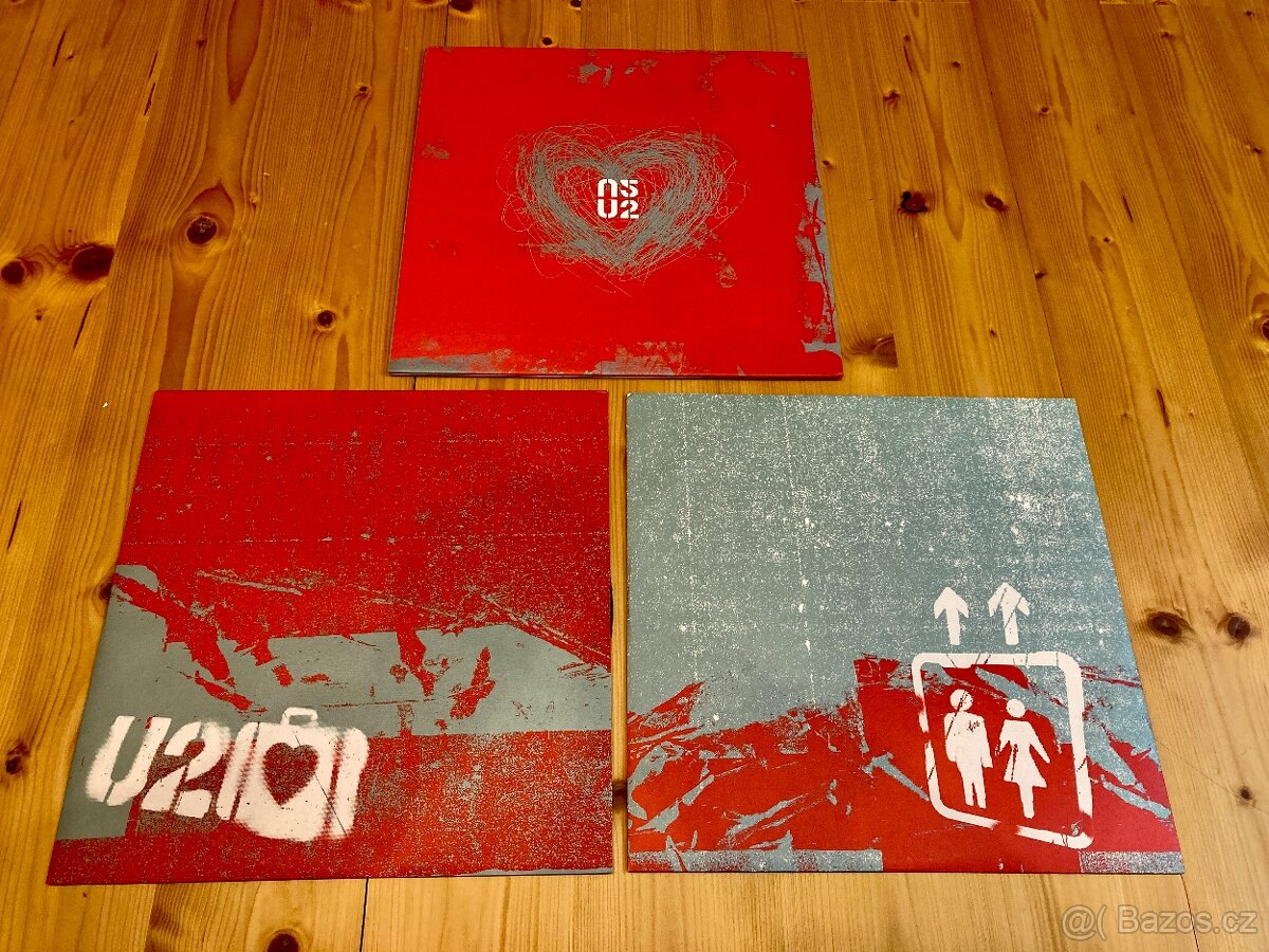 U2 - 2x12” Maxi Single - Beautiful Day & Elevation - Rare