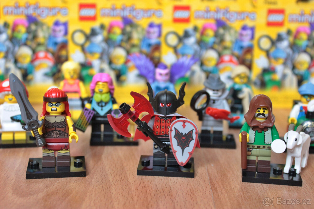 LEGO 71045 minifigurky kompletní 25. série - 12ks