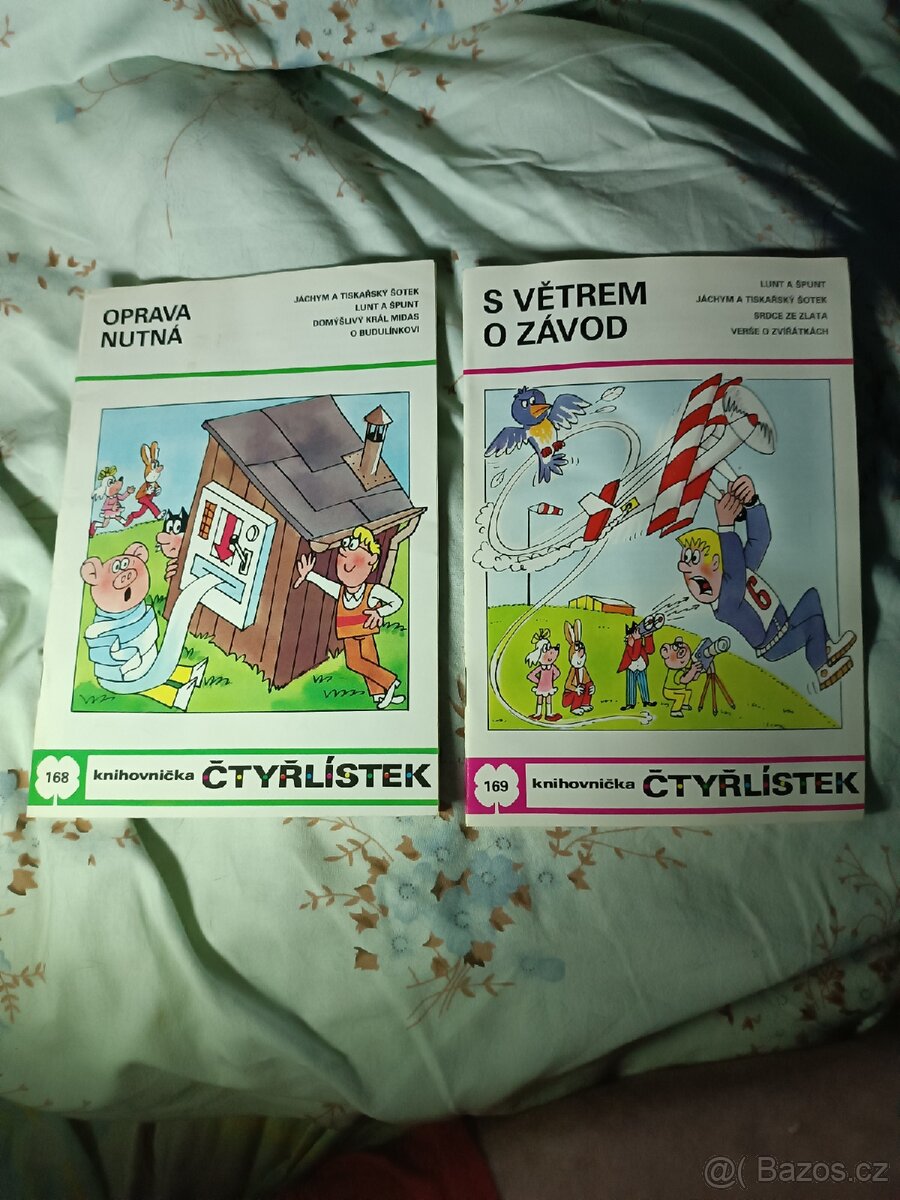 Časopis Čtyřlístek č.169,168