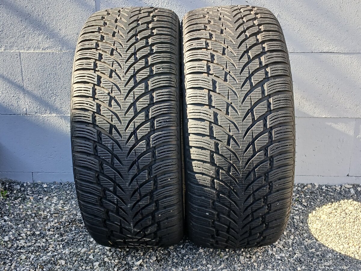 2ks zimní pneu Nokian 255/40/21 vzorek 8mm