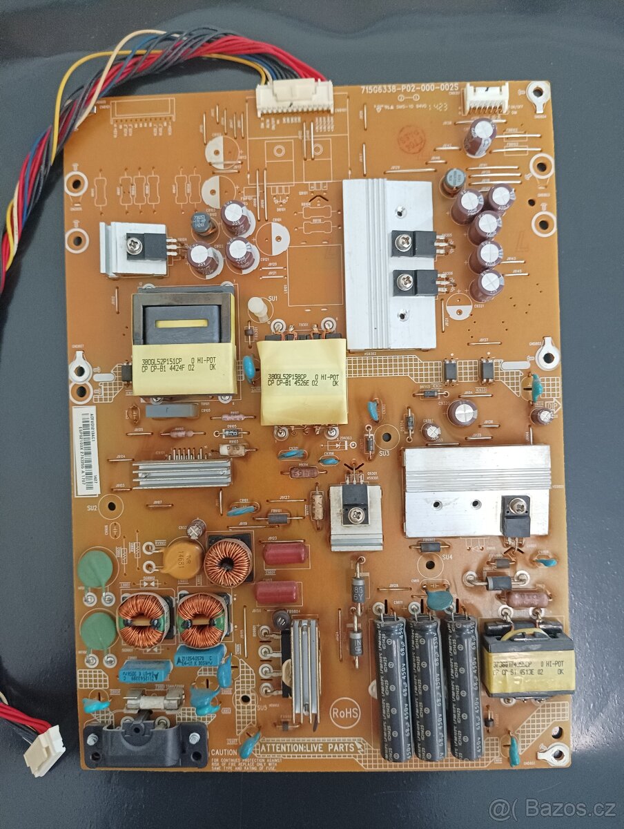 LCD LED modul zdroj ESP62100X / SMPS 715G6338-P02-000-002S