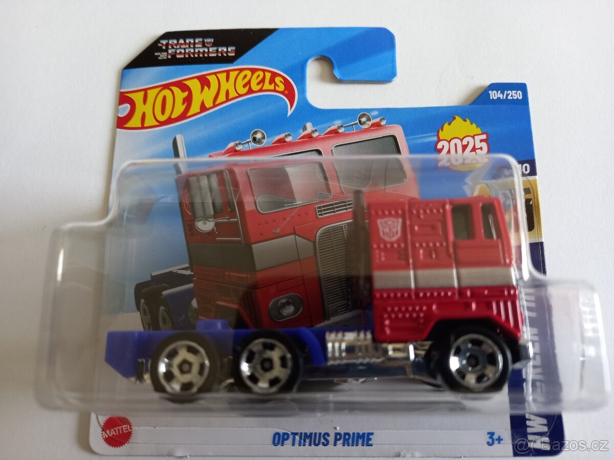HOT WHEELS - TRANSFORMERS - OPTIMUS PRIME