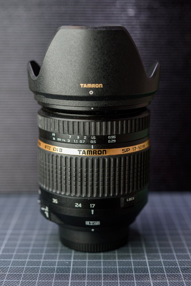 Predám objektív Tamron 17-50 f2,8 VC (Nikon F)