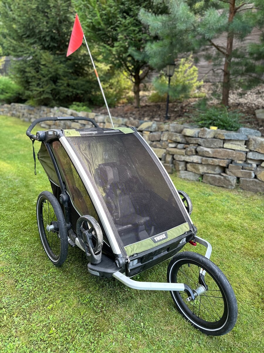 Thule Chariot Cab 2 - vozík pro 2 děti