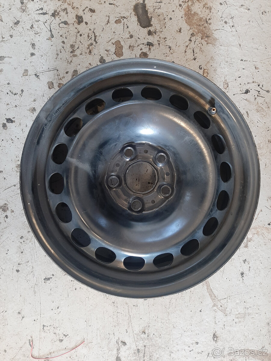 16 plechové disky 5x 112 6,5Jx16 ET41 - Superb, Passat