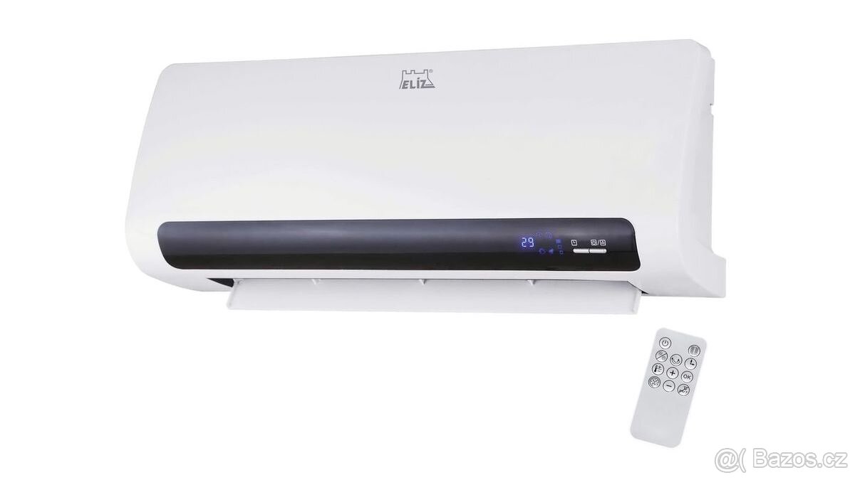 Elektrický přímotop Eliz 1100/2200W používaný 2x
