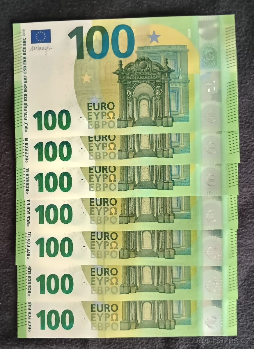 Euro - 100 Euro bankovka, 2019, UNC