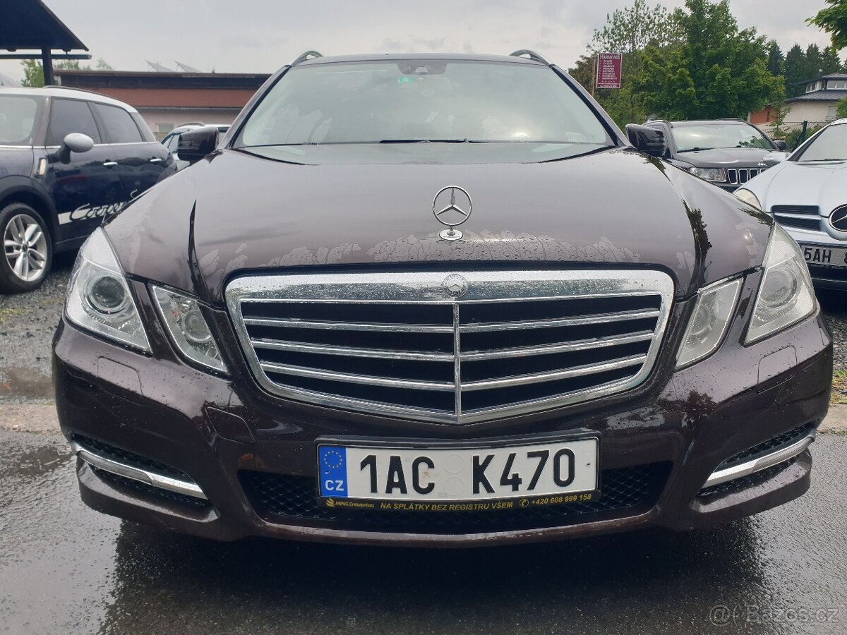 Mercedes Benz E200cdi tažné zařízení,manuální převodovka