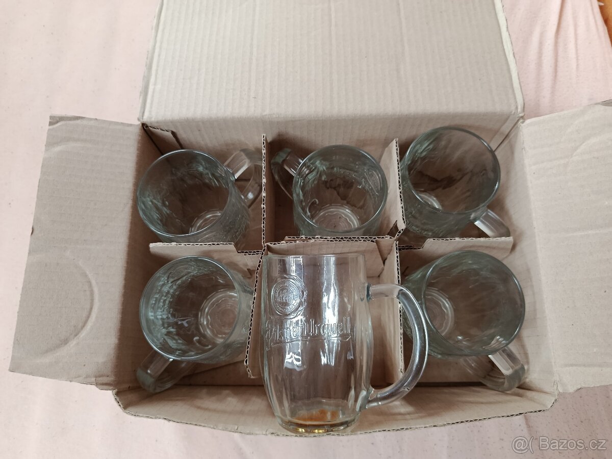 Sklo na pivo.