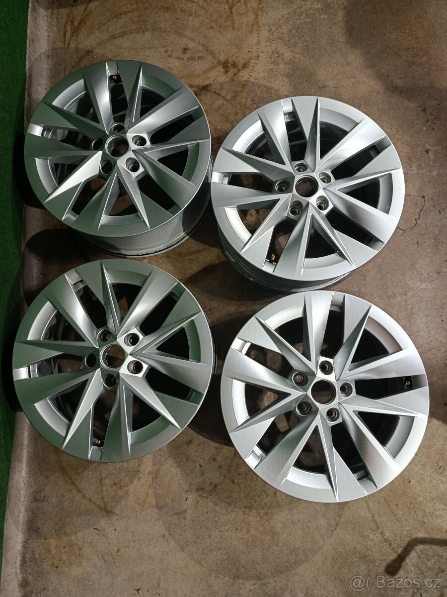 Alu disky 17" 5x112 7J et46 octavia
