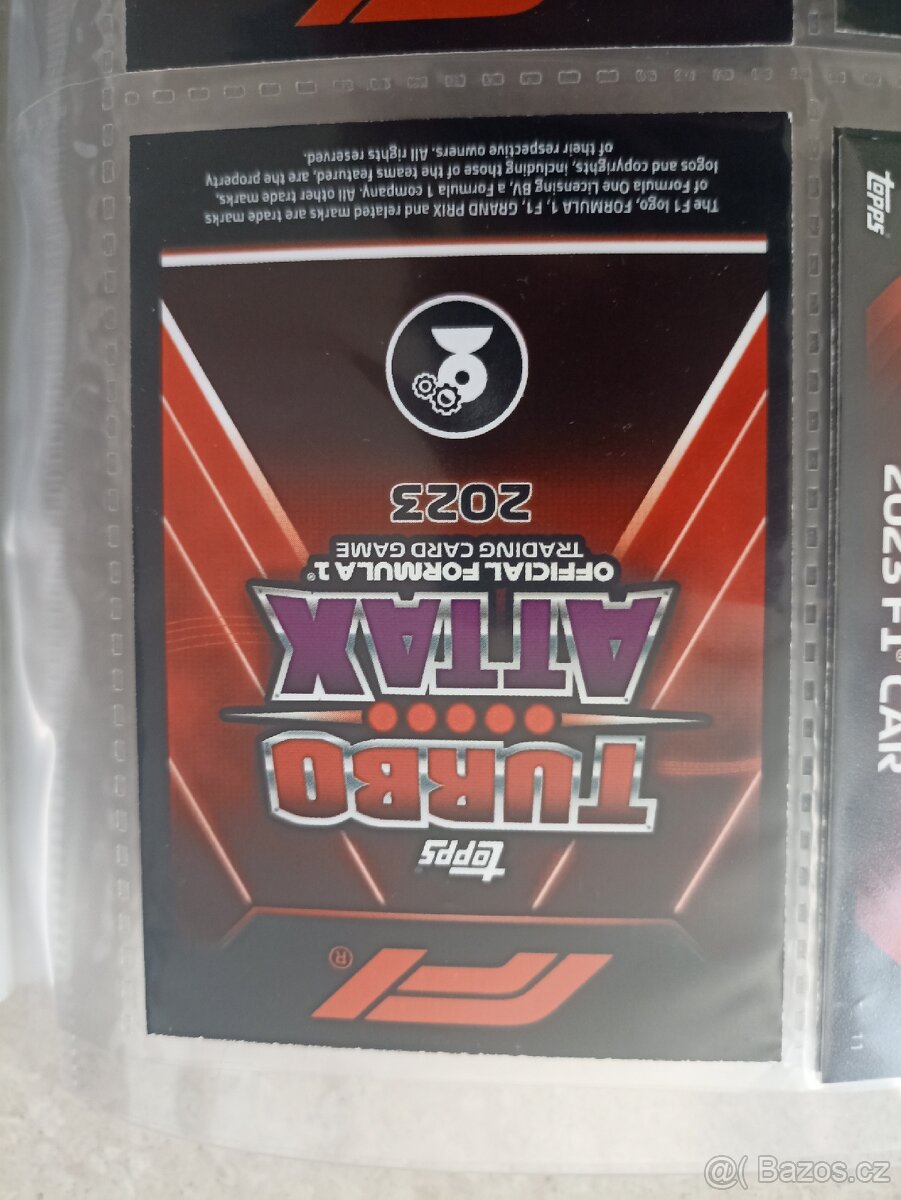 Kartičky F1 rok 2023