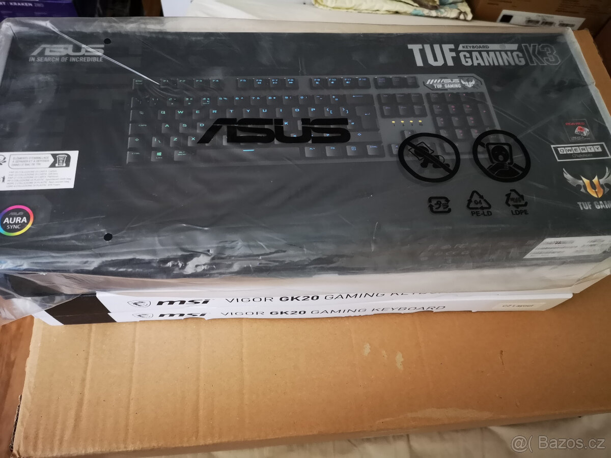 ASUS TUF Gaming K3 cz/sk