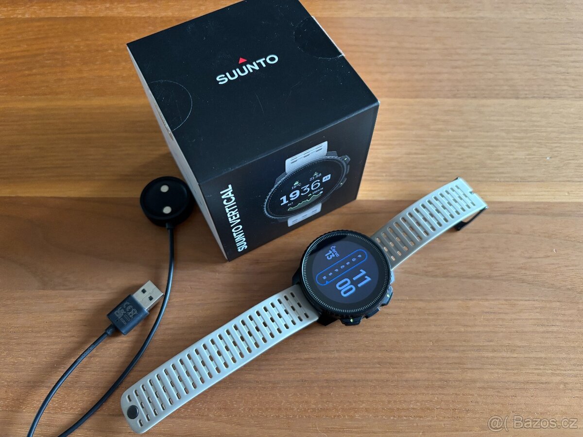 Prodám chytré hodinky Suunto Vertical Black Sand