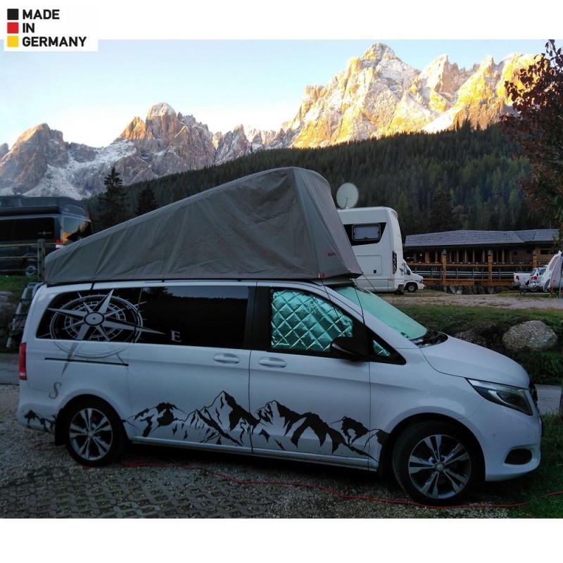 Mercedes Marco Polo - přídavný návlek na zvedací střechu