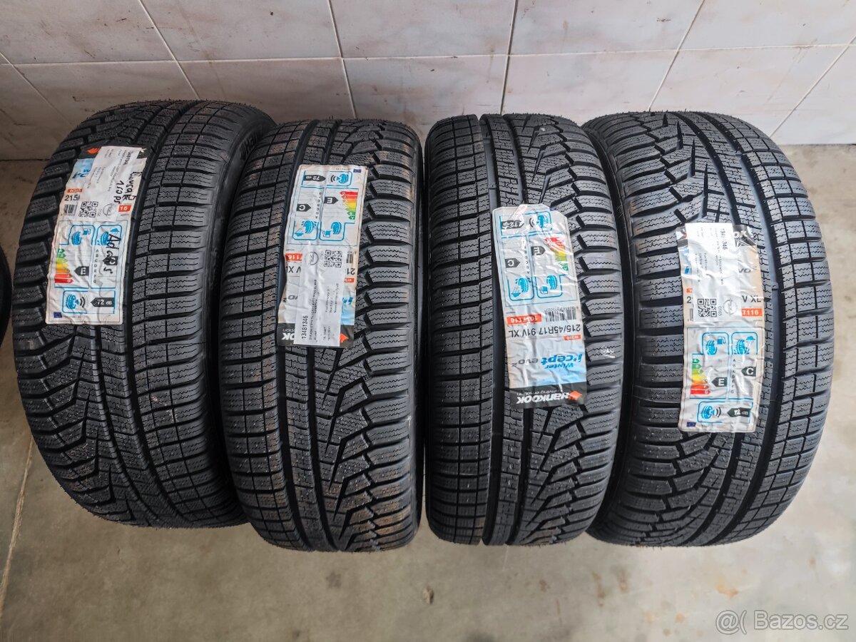 215/45 R17 zimní pneu Hankook - nepoužité