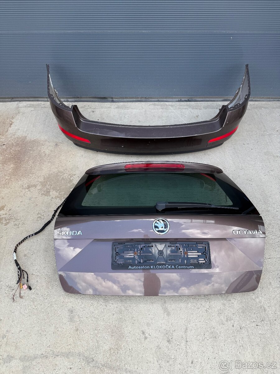 Zadní část vozu Škoda Octavia 3 Combi