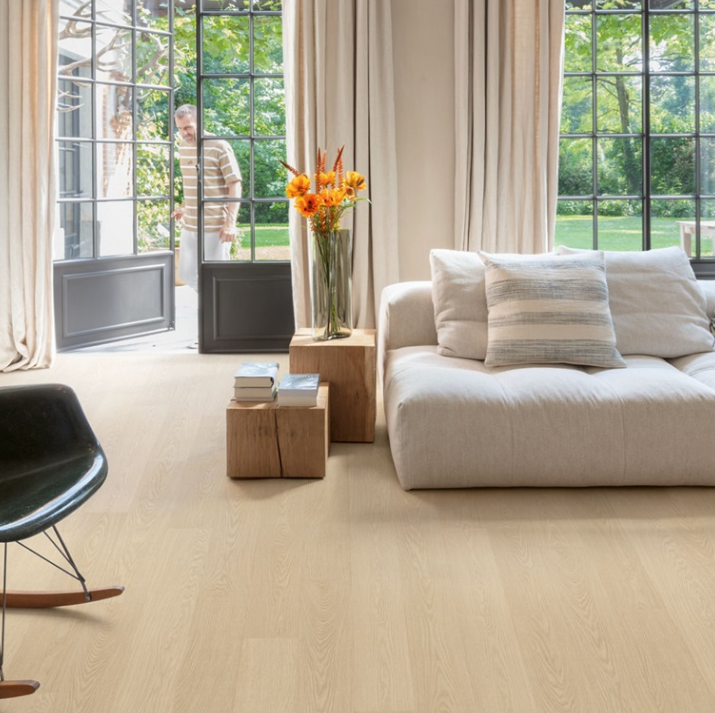 Vinylová podlaha rigid Quick-Step Dub máslový (click)