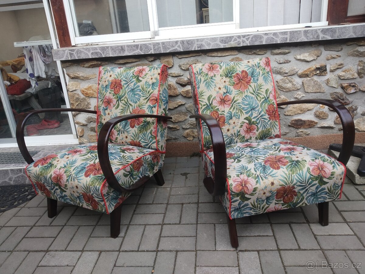 Křesla J.Halabala-Kanadky