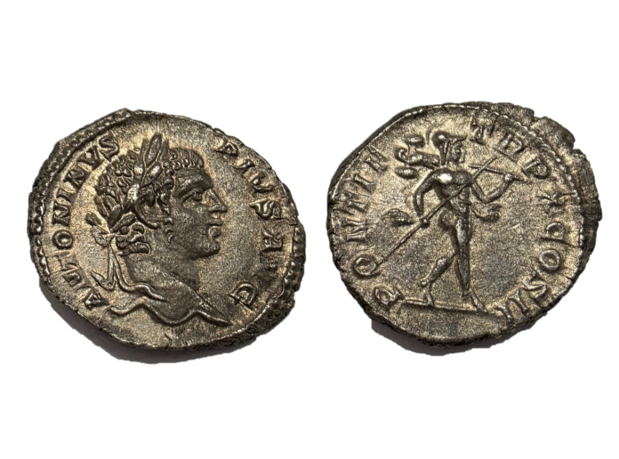 Antická římská mince -Caracalla