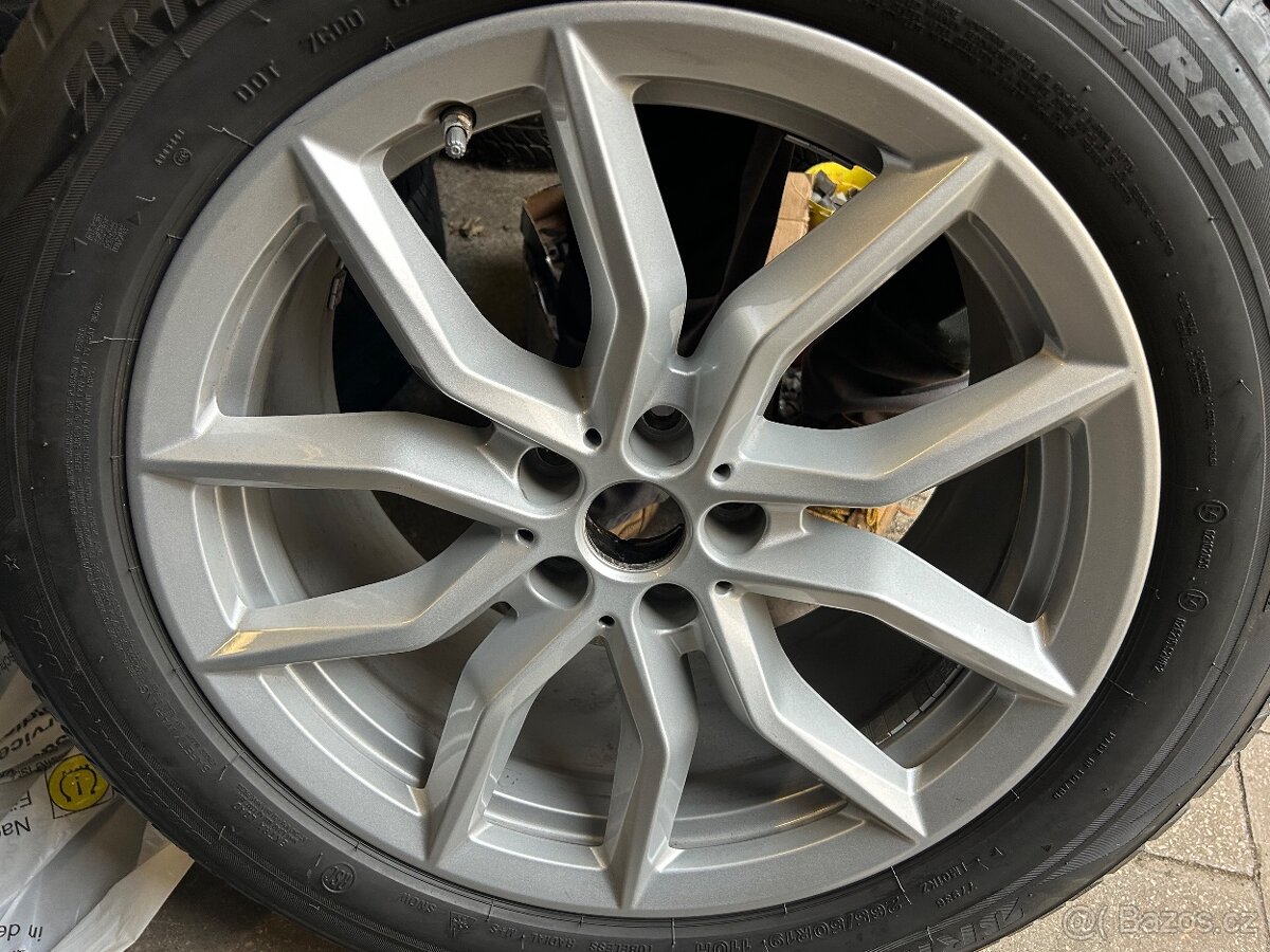 BMW X5 X6 alu disky 5x112 R19+zimní pneu 265/50/19