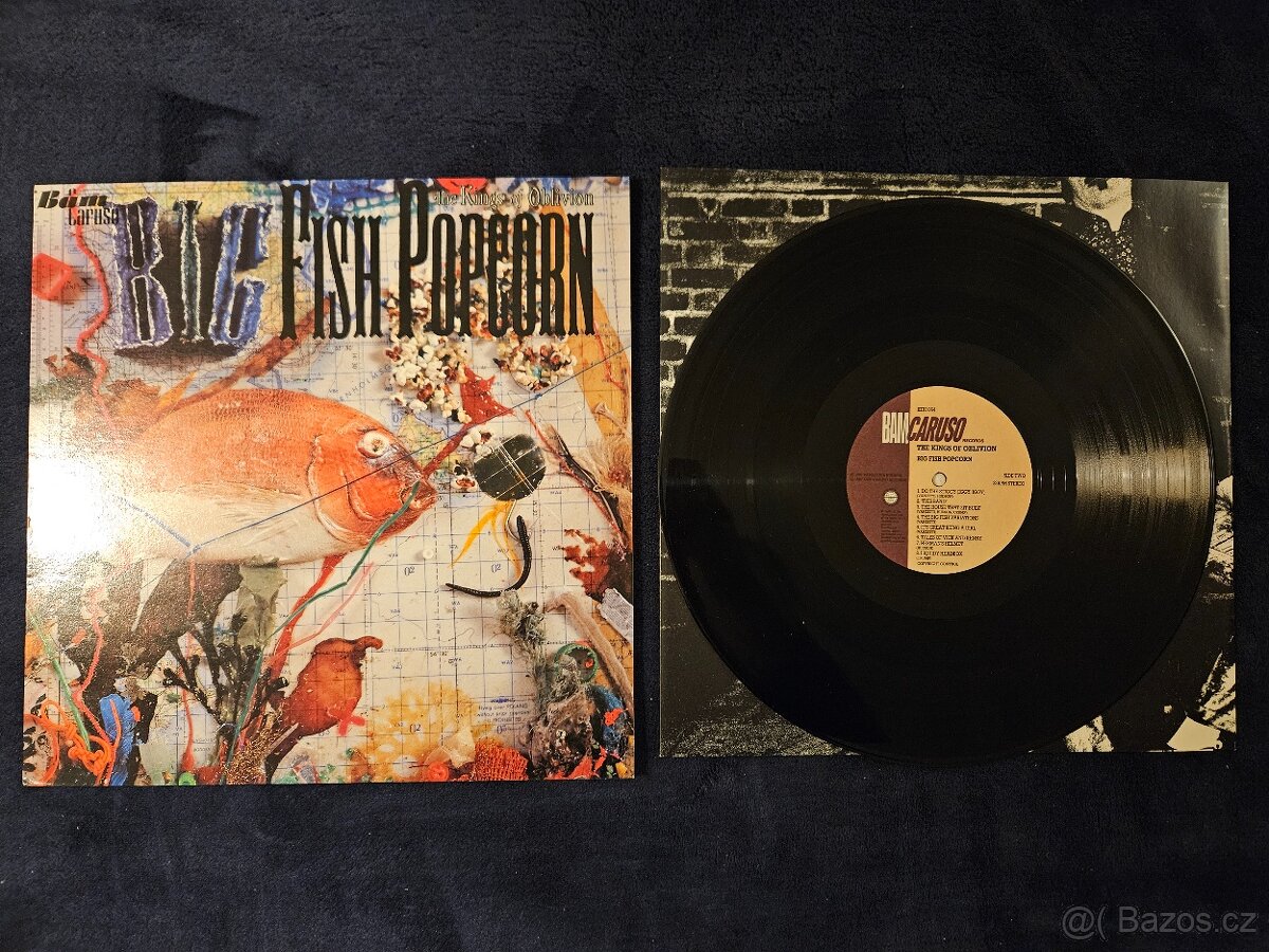 LP The Kings Of Oblivion - Big Fish Popcorn (1987) UK