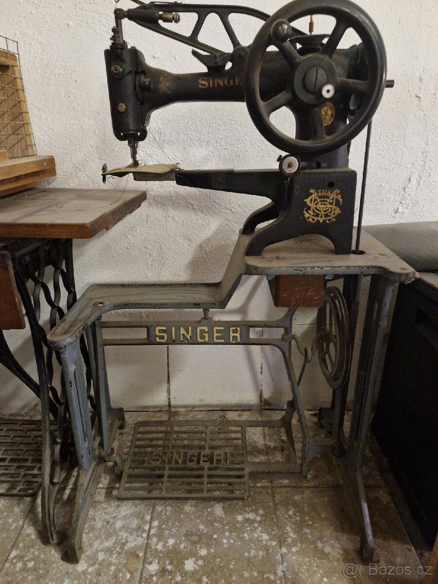Ševcovský šicí stroj SINGER