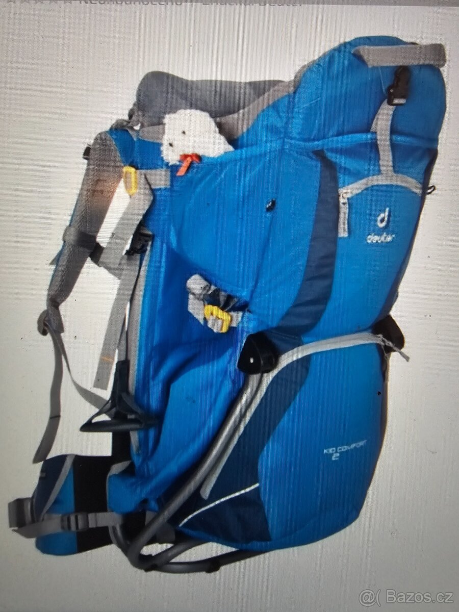 Deuter krosna (nositko) modrá barva