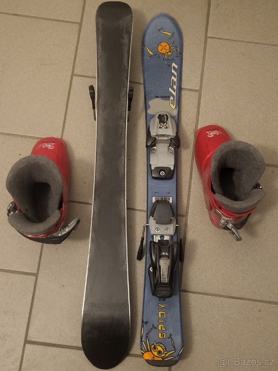 Dětské Lyže 80 a lyžáky (19.5cm)