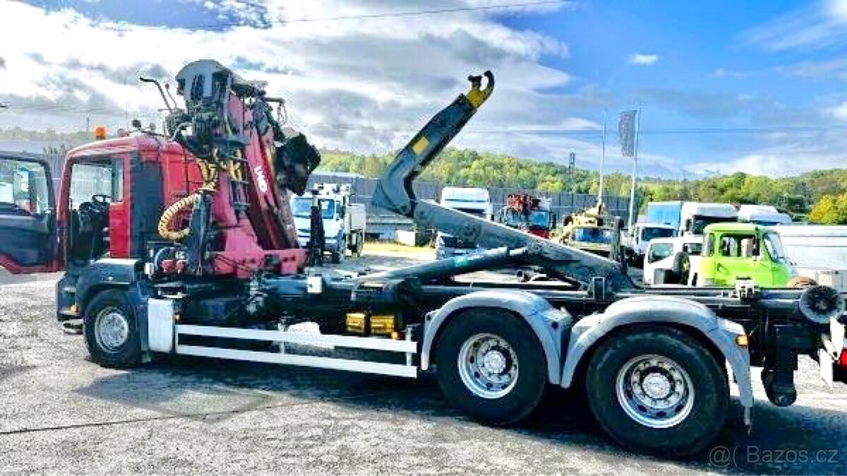 Eur5 kontejner 6x4 kloub-zalamovací abroll teleskop