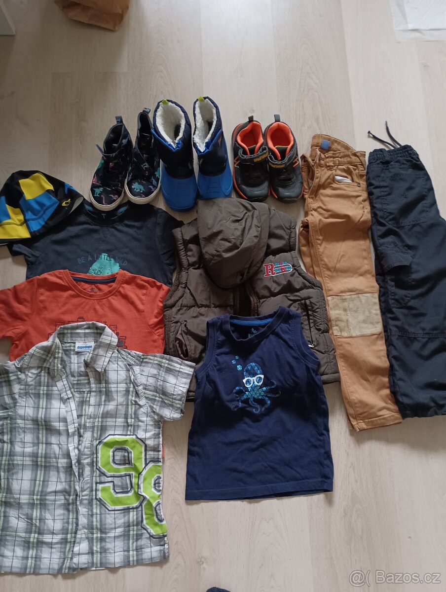 Oblečení pro kluka vel 116-122 (128)