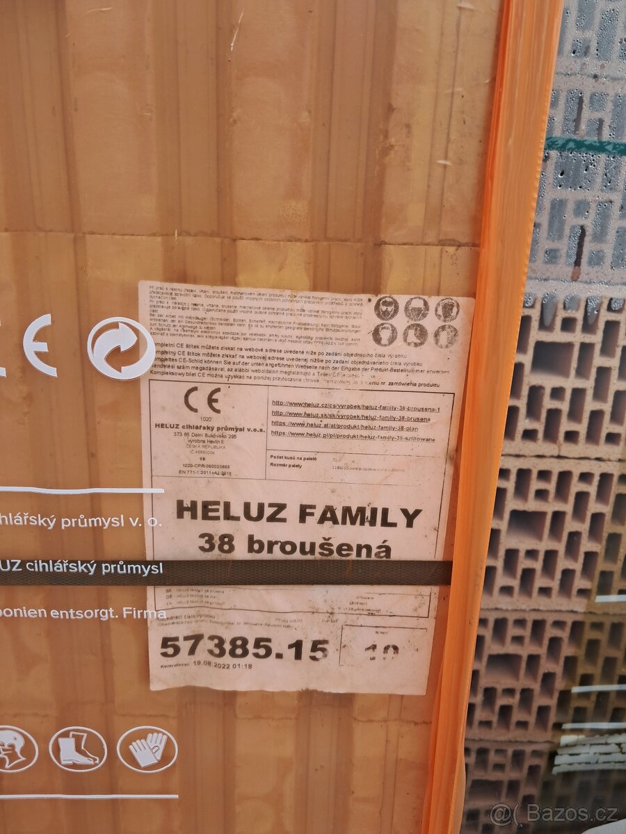 Heluz Family 38 broušená