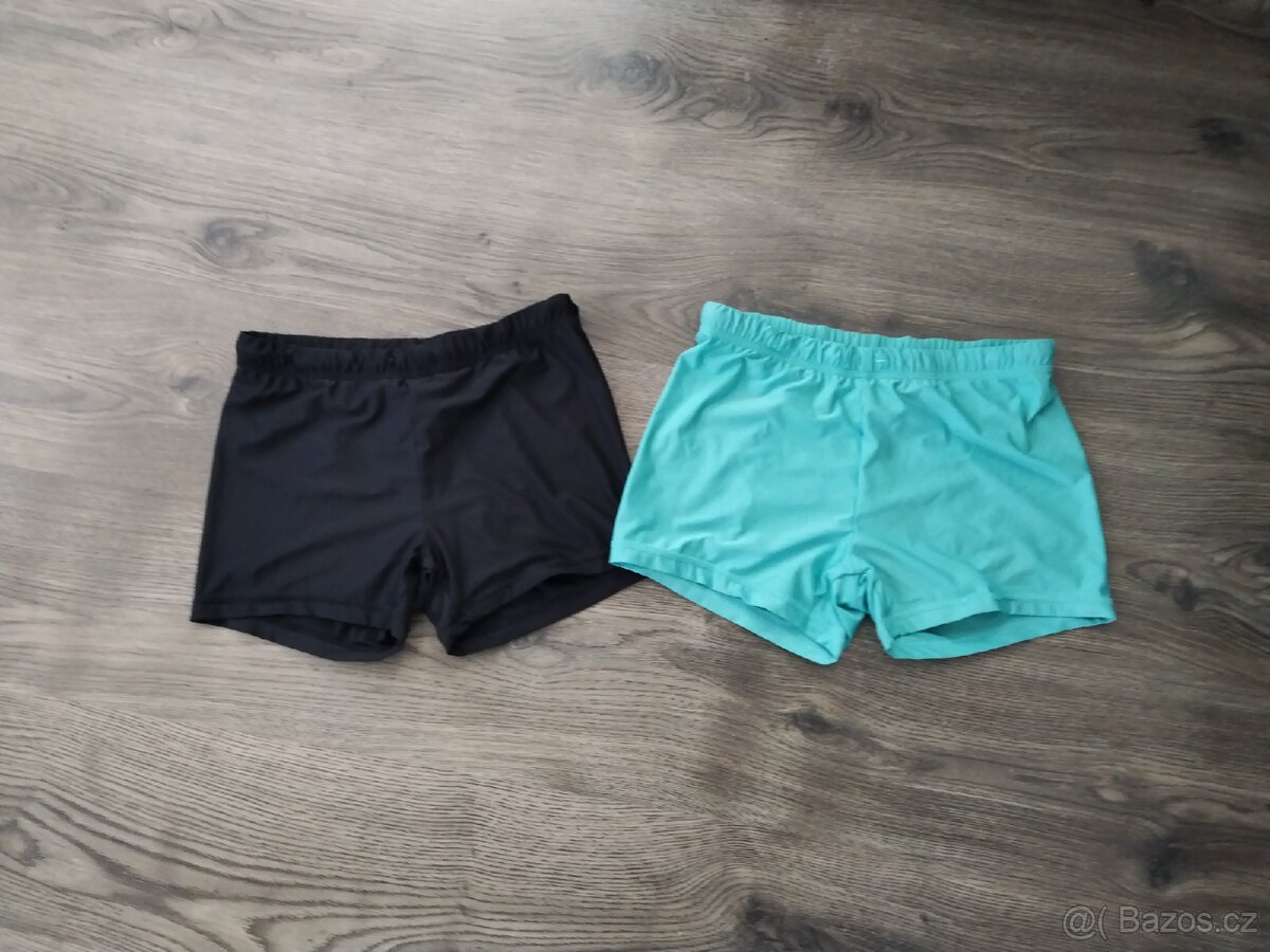Plavky H&M vel.158/164 pro dvojčata kluly
