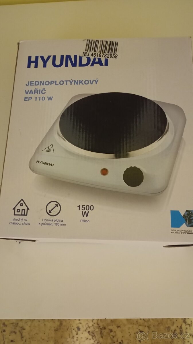 Elektrický vařič nový