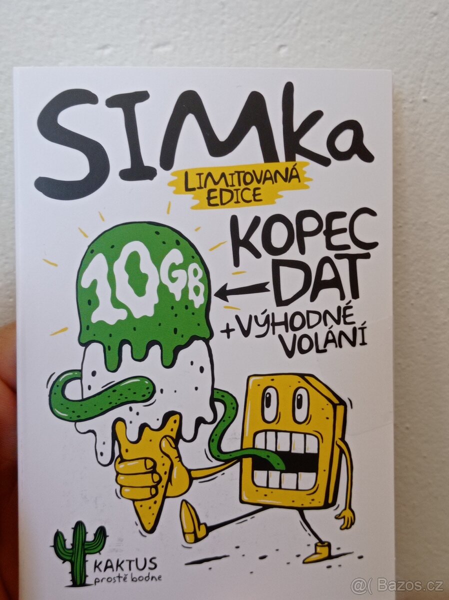 10 Gb dat za 250 Kč/měsíc kaktus