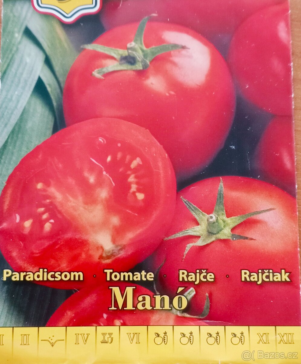 Prodam sazenice sladká rajčata "Mano"