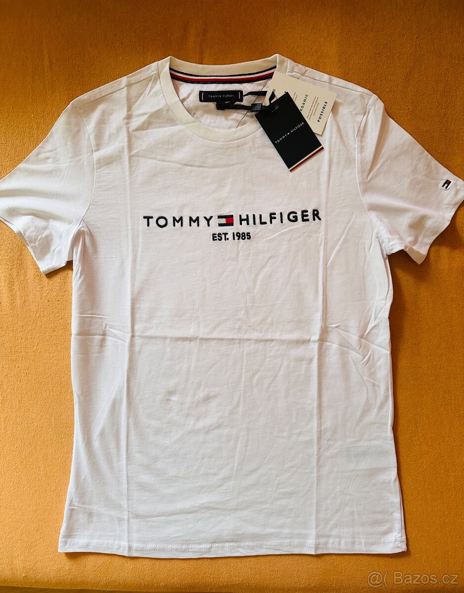 Tommy Hilfiger bilé t -crew neck