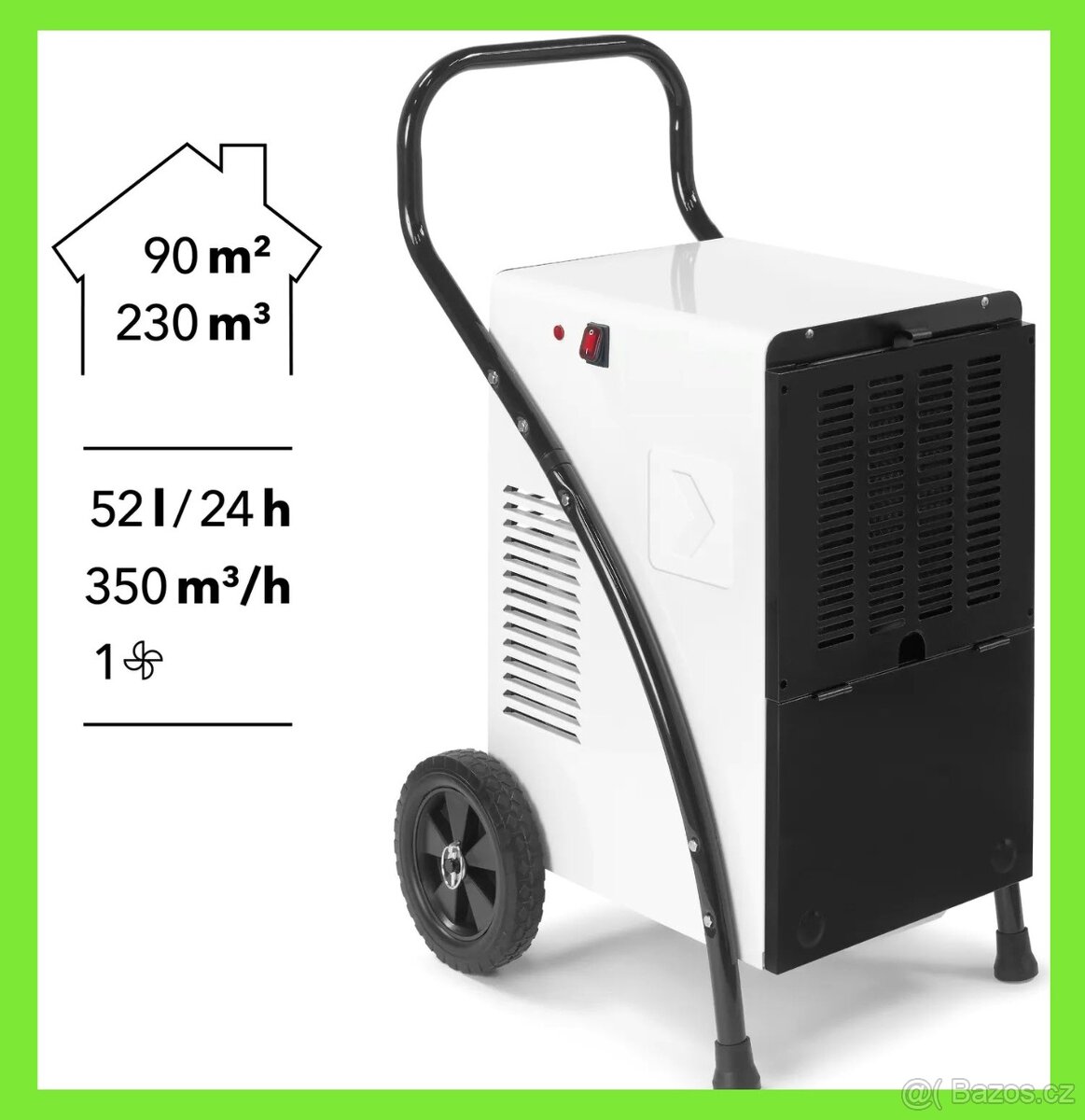 Výkonný vysoušeč / odvlhčovač více kusů - až 52 litrů / den