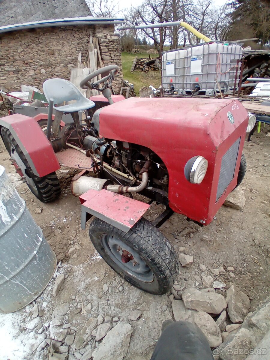 Malotraktor domácí výroby