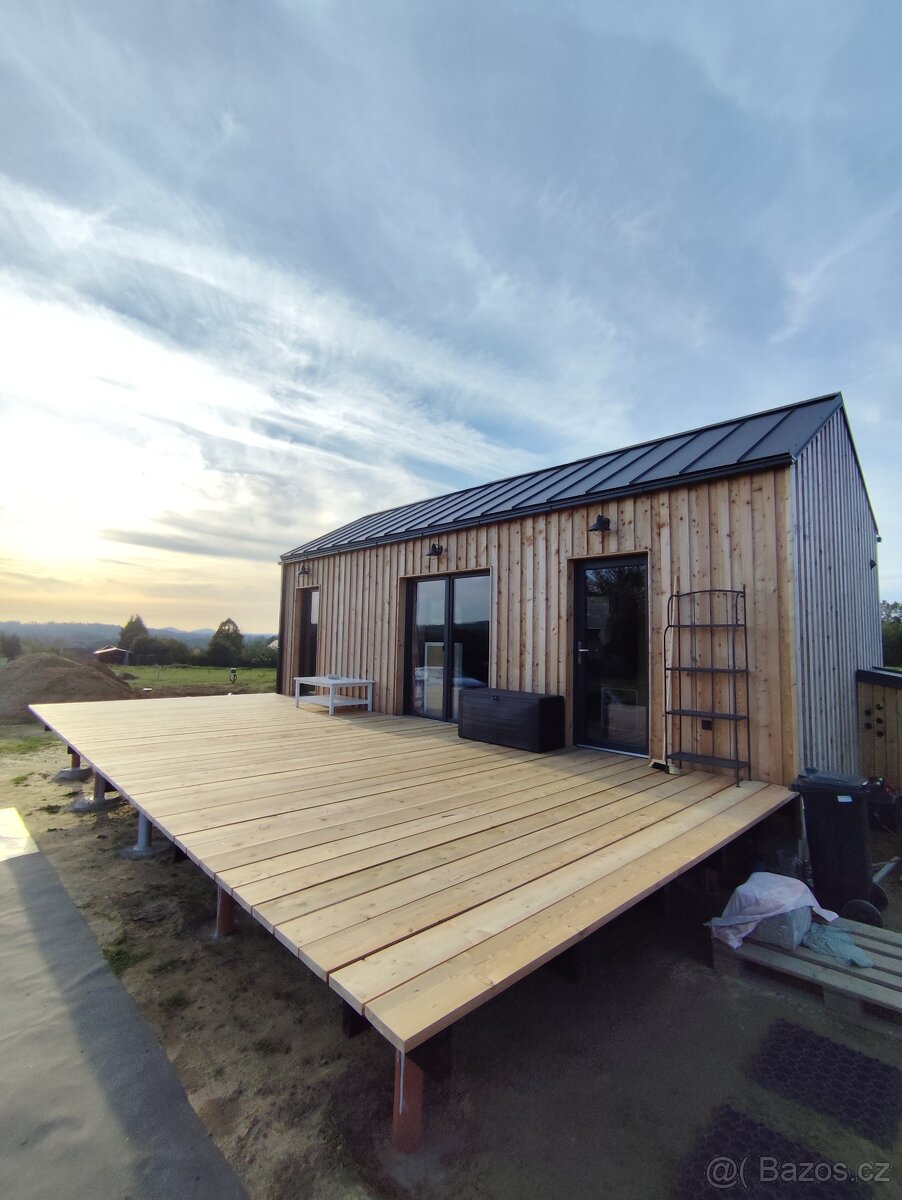 Prodej dřevostavby, tinyhouse - plně vybavený