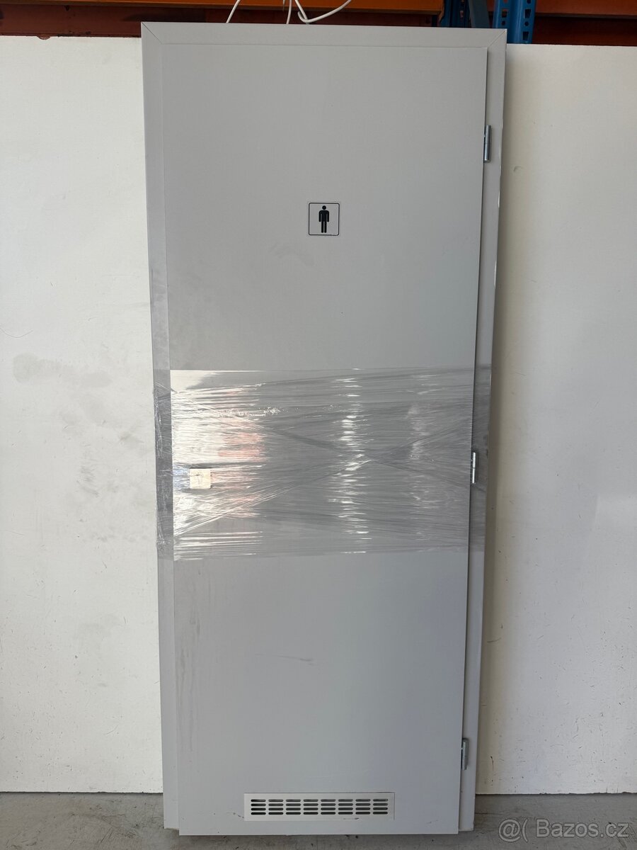 Interierove dvere SOLODOOR 70P sede se zamkem a klikou