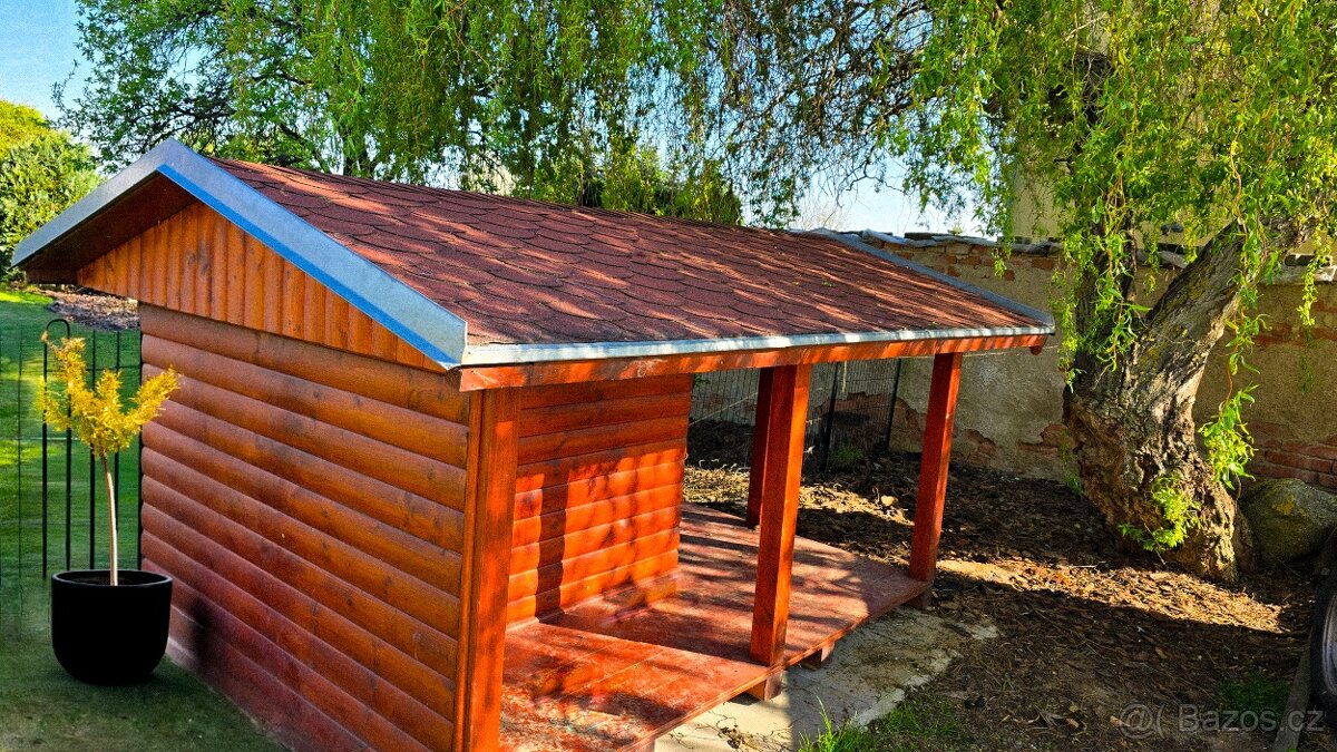 Bouda pro psy - obrovská, zateplená - rychlý odvoz SLEVA