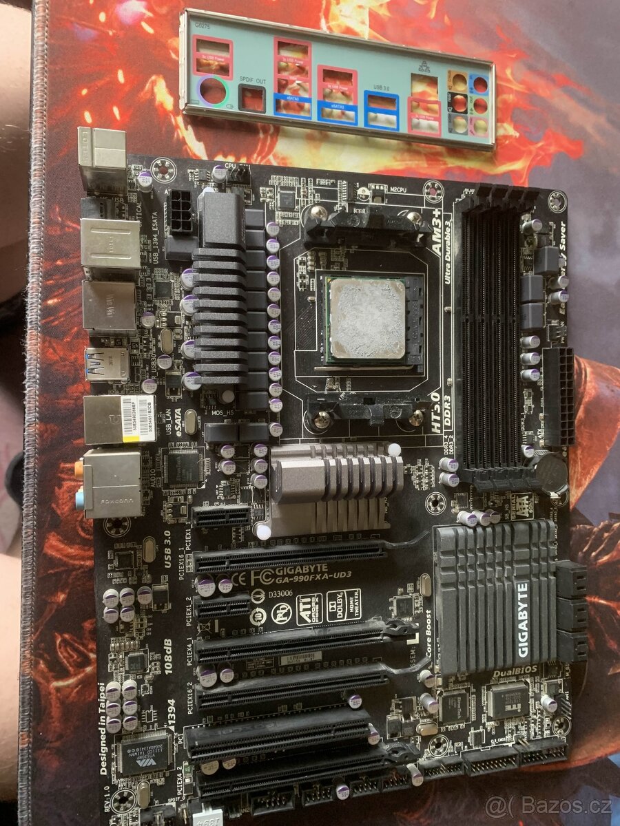 GA-990FX A-UD3 rev 2.0 s procesorem AMD Phenom II 1100T