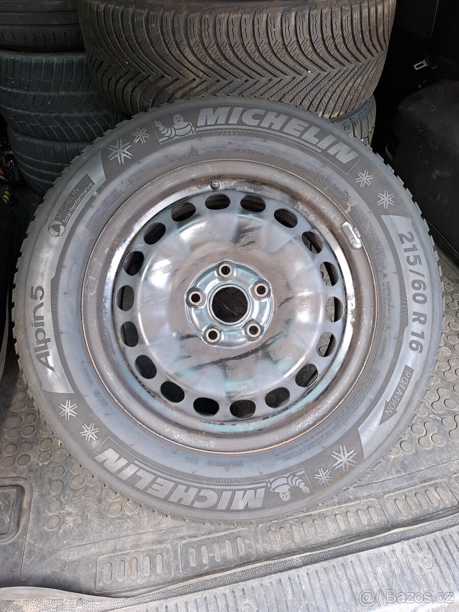 Zimi sada 5x112 6.5x16 ET41 + 215/60R16