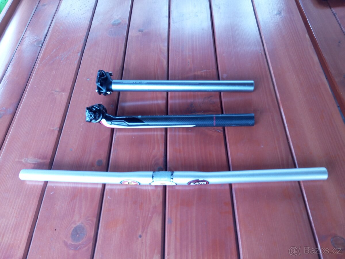 Sedlovka, řidítka, Easton, Specialized